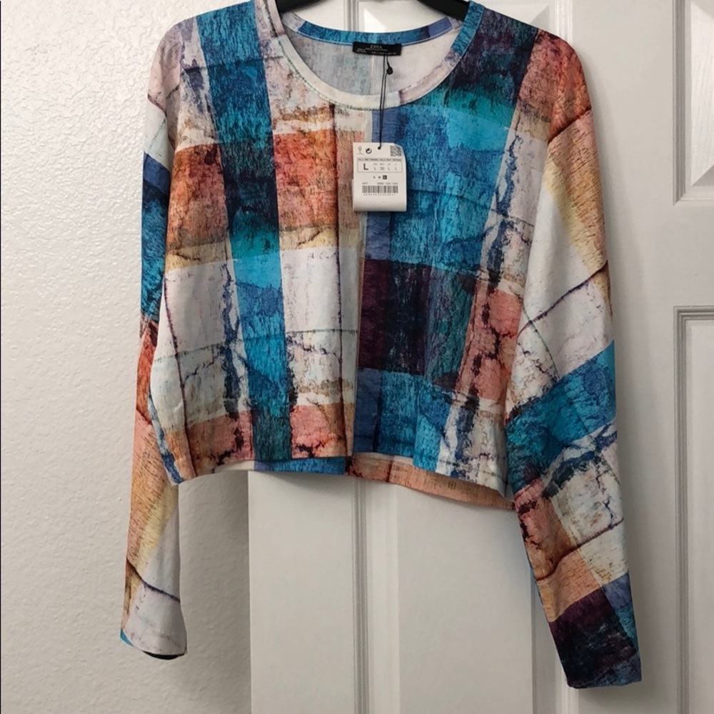 Zara crop top